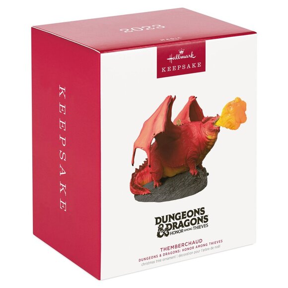 New! Dungeons & Dragons Light-Up Fire Hallmark Keepsake Christmas Ornament 2023 - Picture 1 of 5